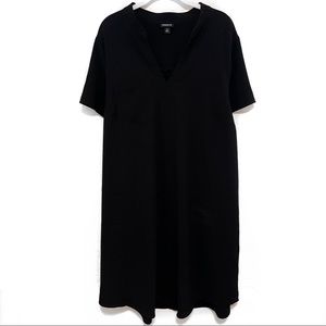 TORRID Black Crepe Minimal Classic Shift Dress - 3X